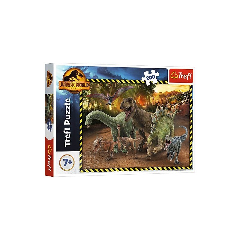 13287 TREFL Puzzle - Jurasstic World 200 dielikov
