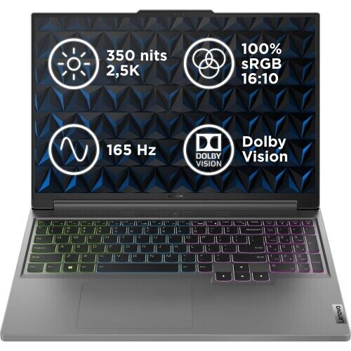 Lenovo Legion Slim 5 16AHP9 16GB/1TB SSD RTX 4070 8GB (83DH001VCK) Luna Gray Sivý - Trieda A