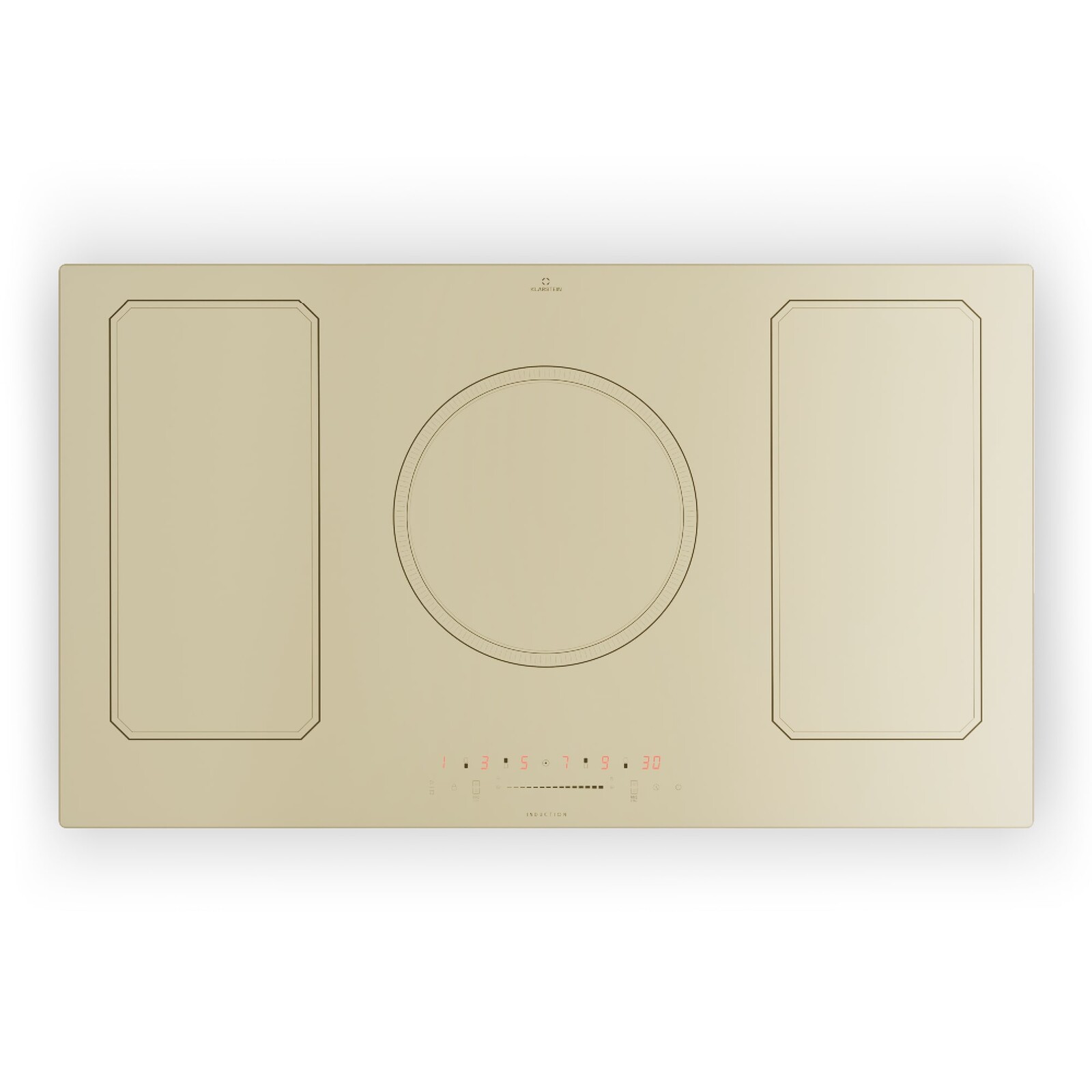 Klarstein Victoria 5 Flex, vstavaná indukčná varná doska, 7400 W, 2 x Flexzone, časovač