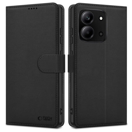 Tech-Protect Wallet knižkové puzdro na Xiaomi Redmi 15C / Poco C85 (173 mm), čierne