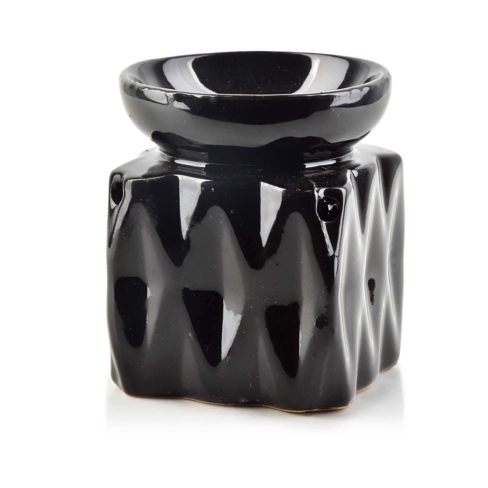 Keramická aroma lampa LALA 8 cm černá