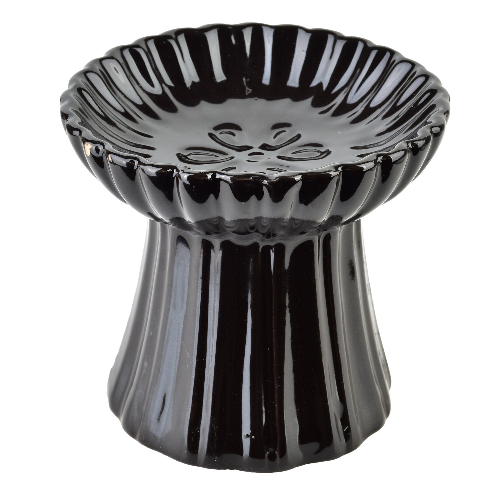 Keramická aroma lampa LOLOS 9,5 cm černá