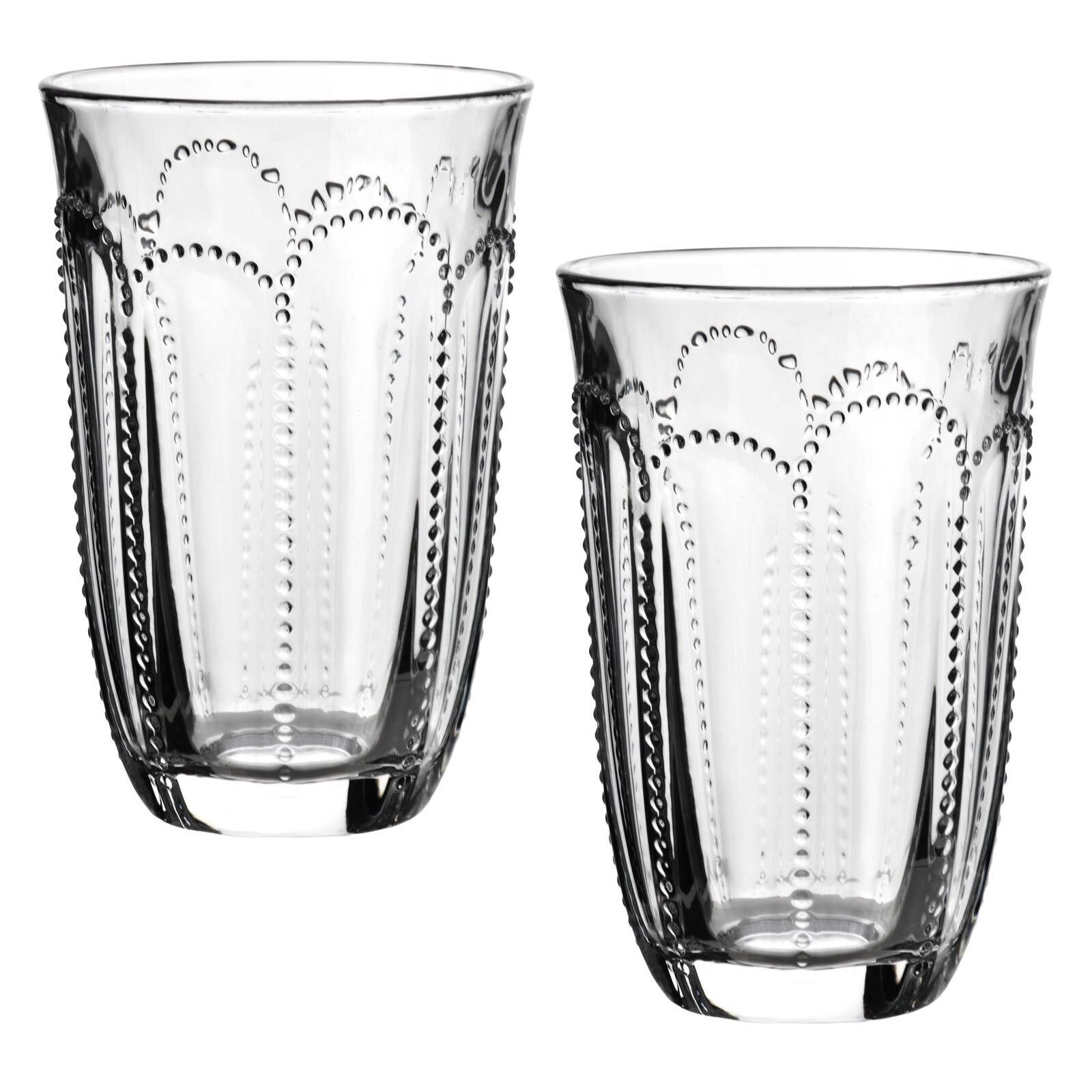 Sada 4 ks sklenic DAPHNE 450 ml čirá