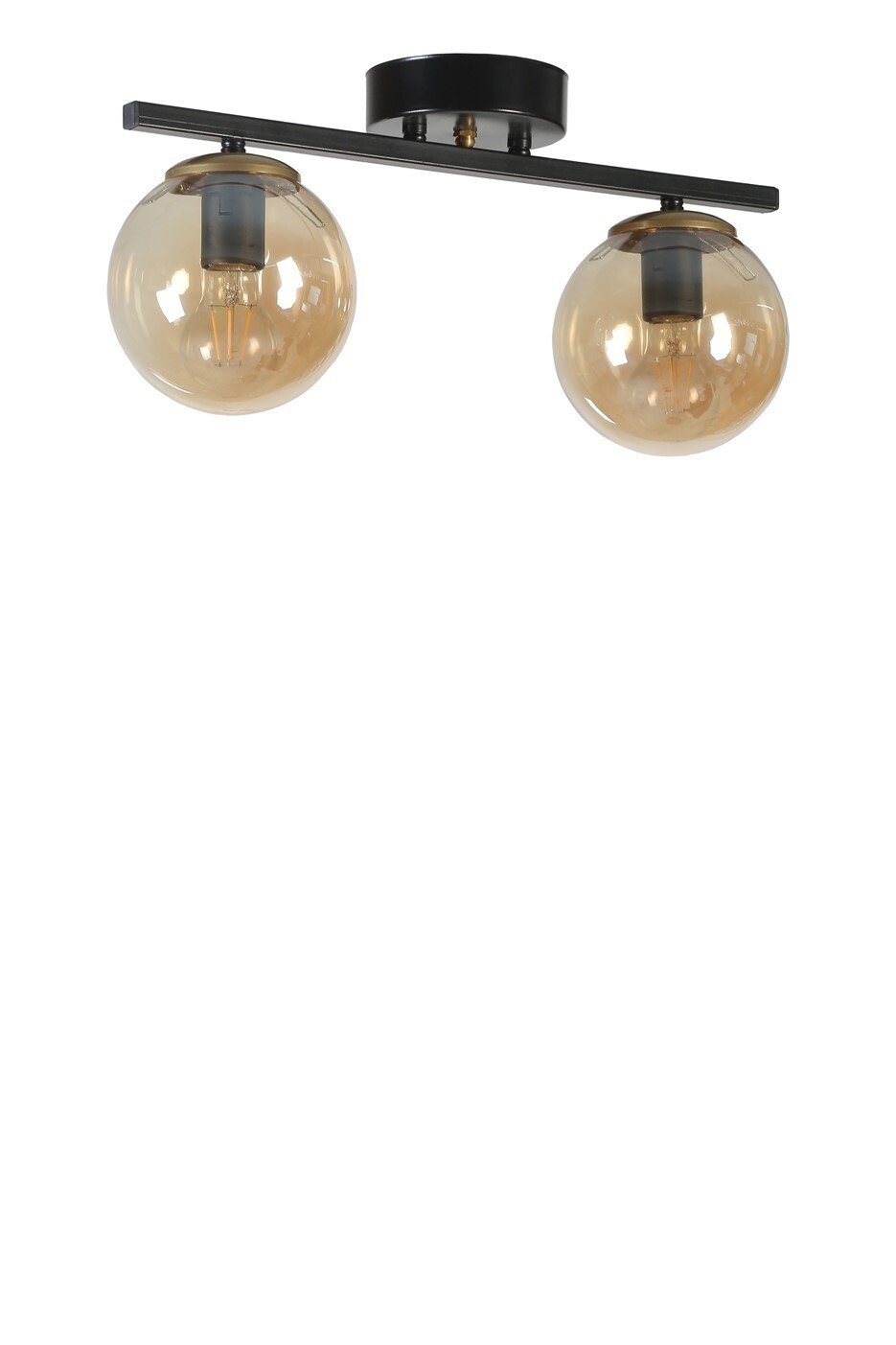 Stropní svítidlo Yeni II černé