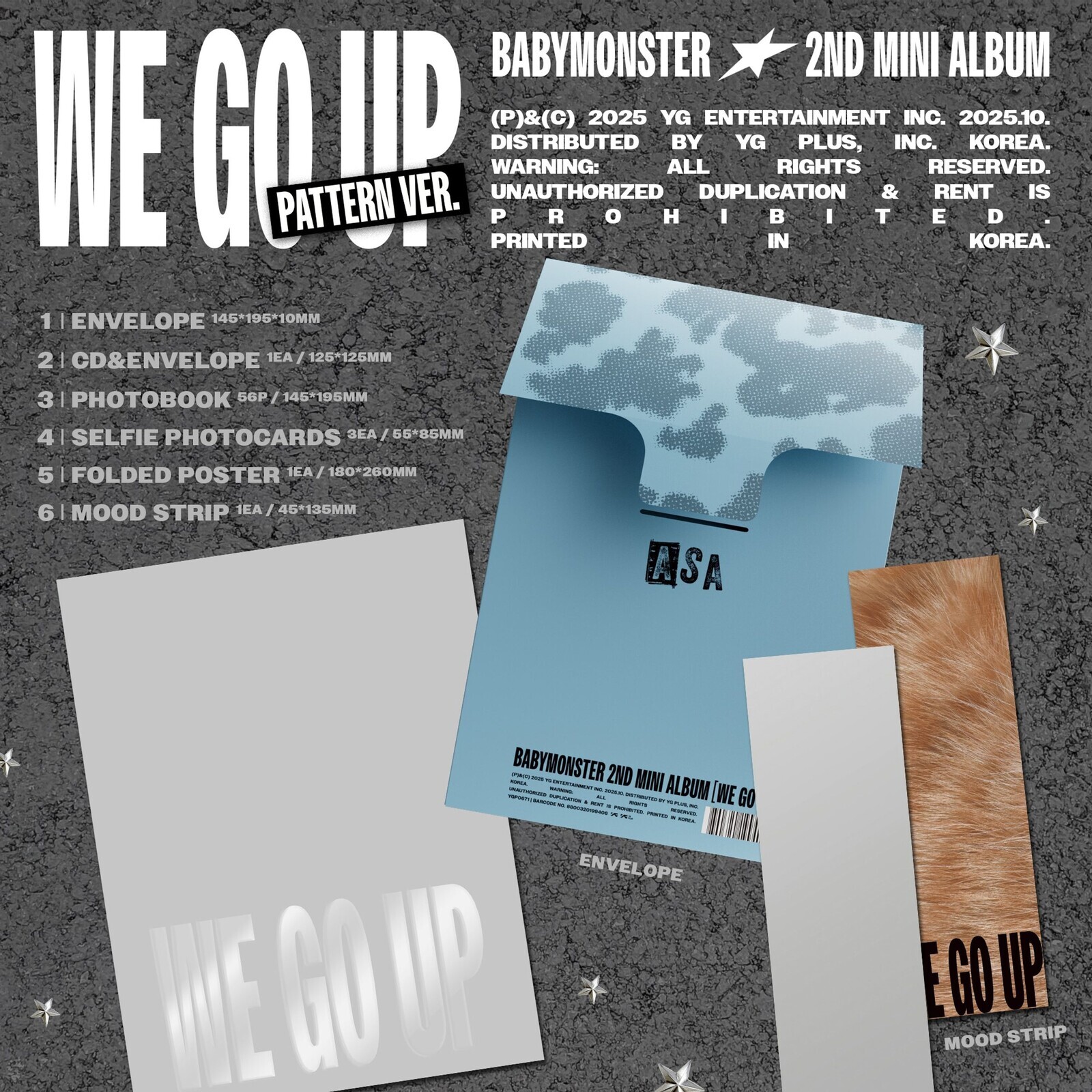 Babymonster, We Go Up / CHIQITA VERSION, CD