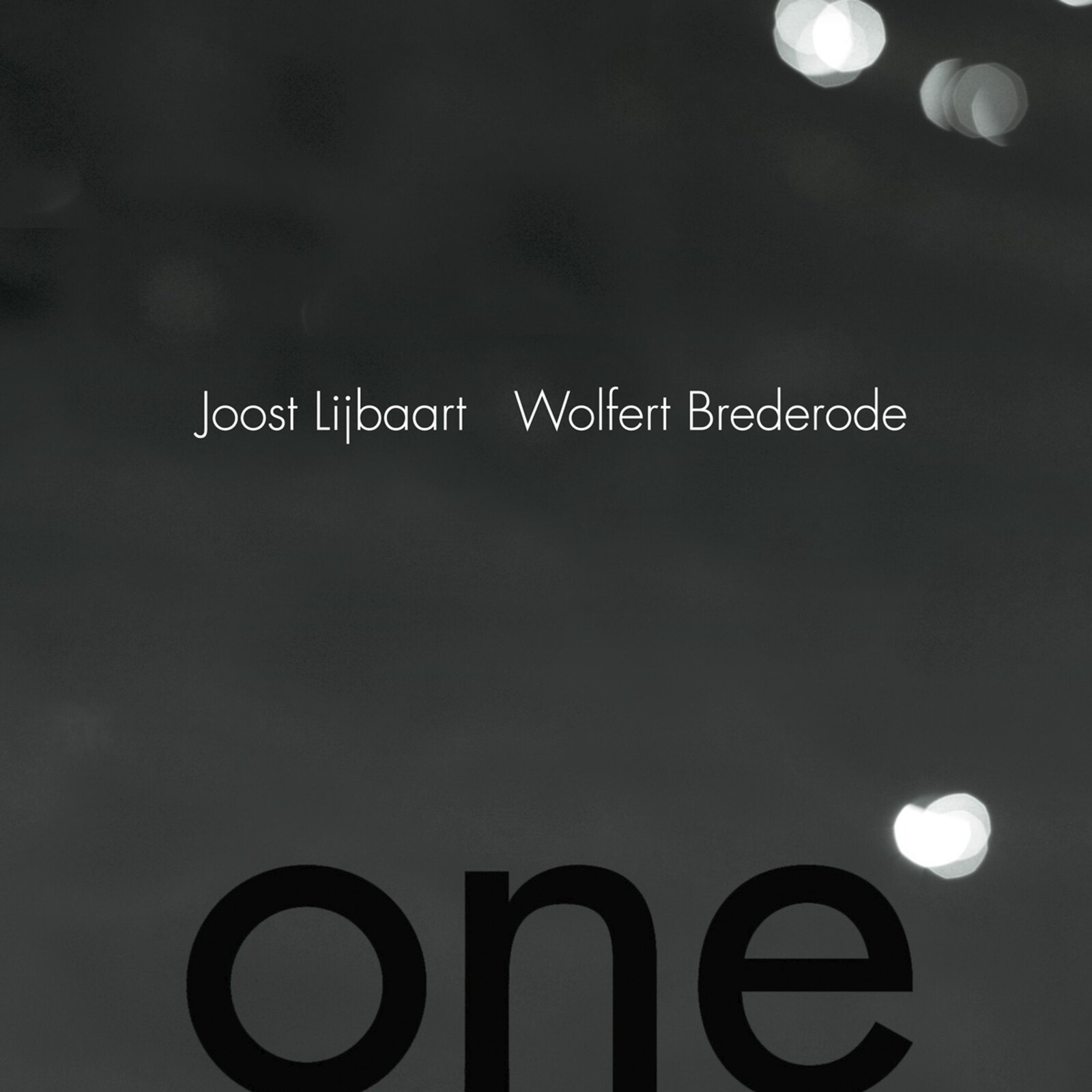 Joost Lijbaart, ONE (REISSUE), CD