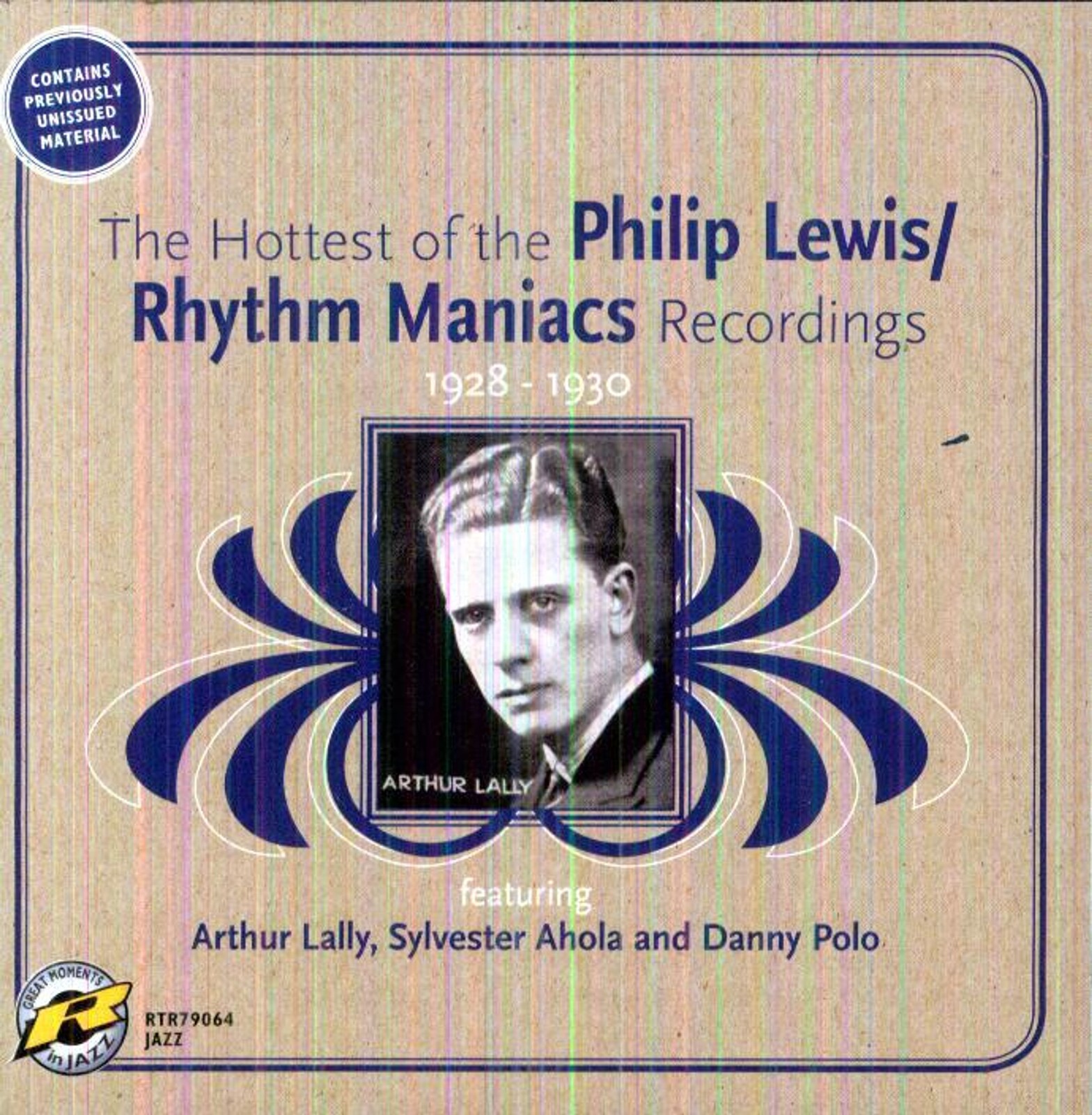 Philip Lewis and The Rhythm Maniacs, THE HOTTEST OF THE PHILIP LEWIS/RHYTHM MANIACS REC, CD