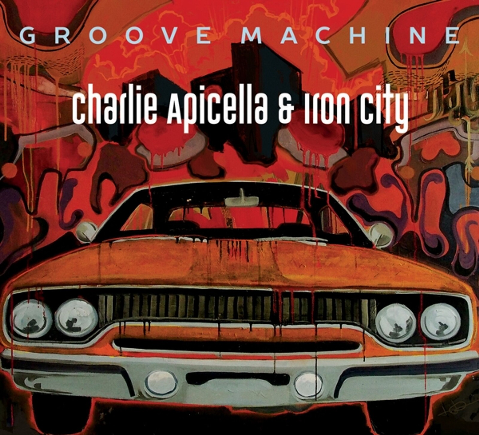 Charlie Apicella & Iron City, GROOVE MACHINE, CD