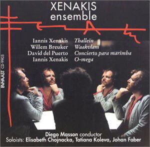 Diego Masson, XENAKIS ENSEMBLE, CD