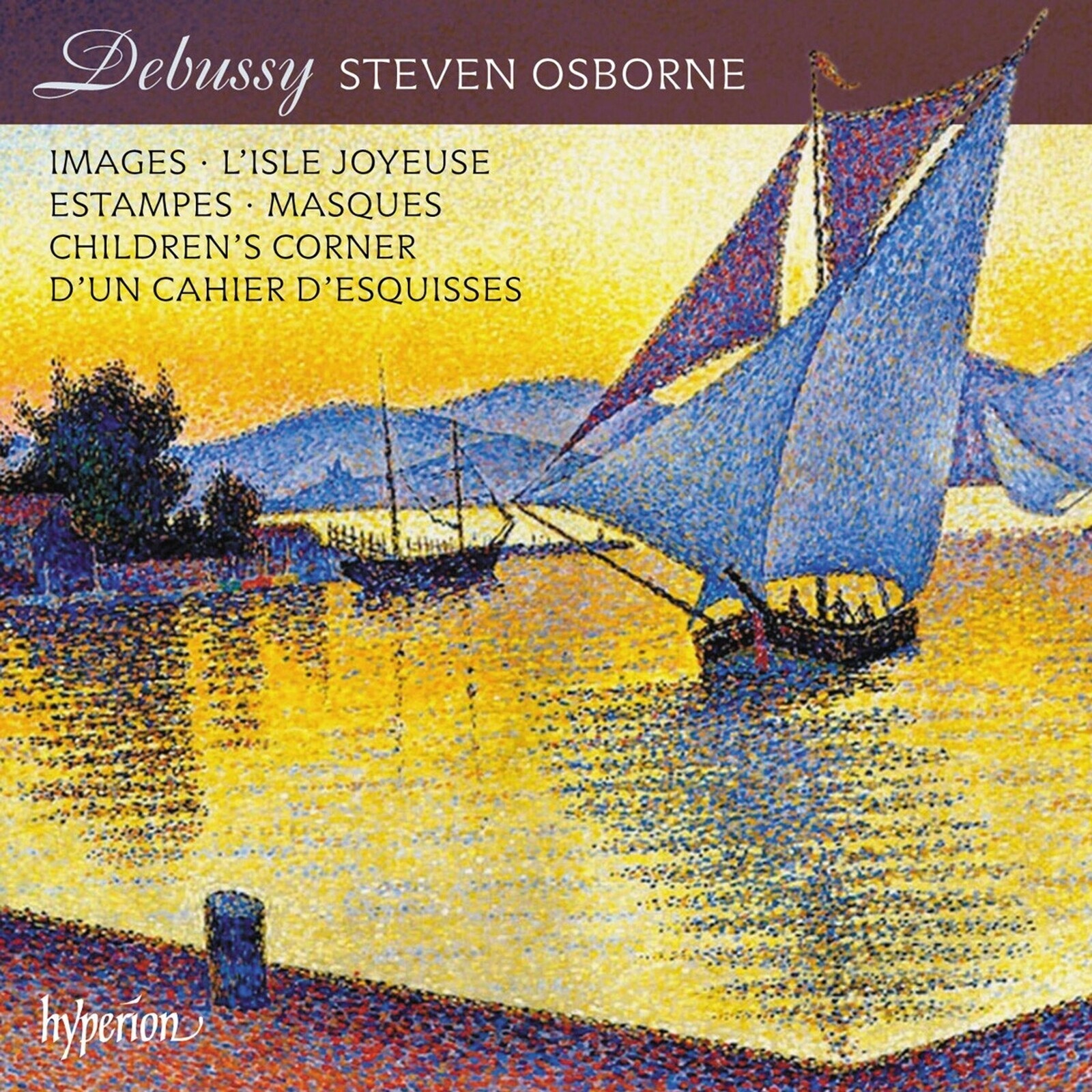 Steven Osborne, DEBUSSY: PIANO MUSIC, CD