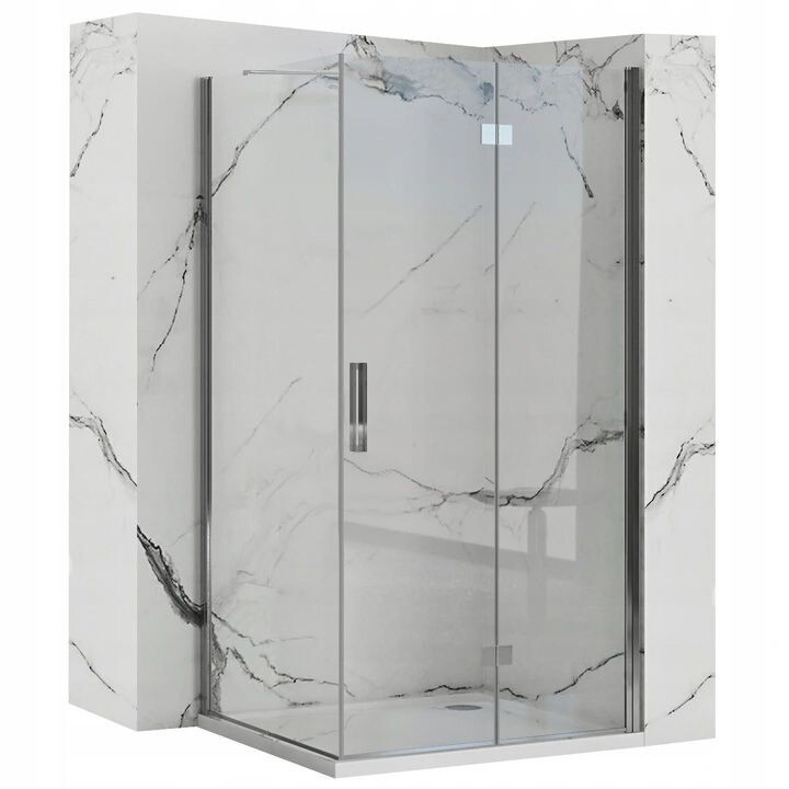 REA/S - Sprchovací kút Moliere dvere / stena 80x90 MOLDS080090