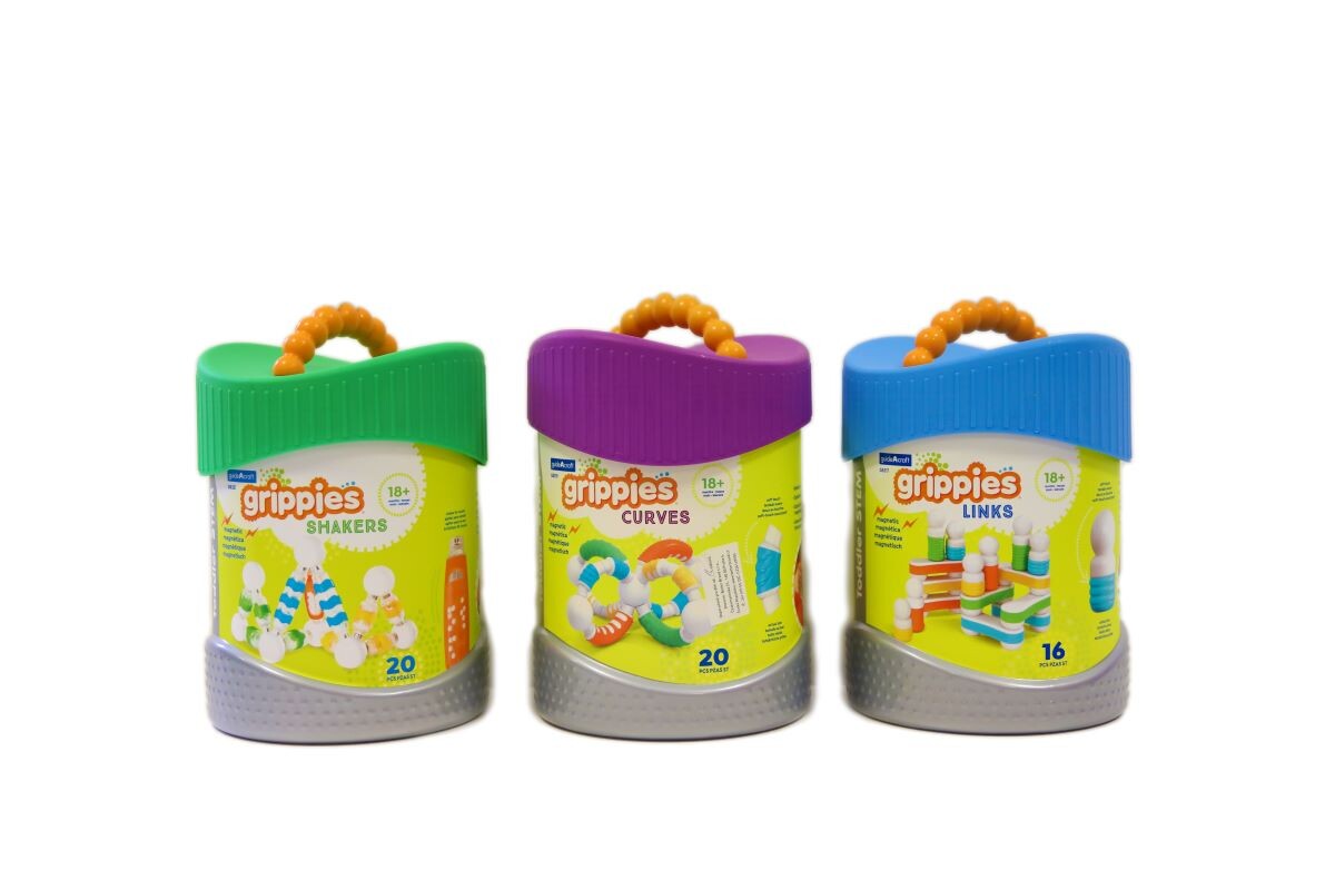 Grippies set 1  + Grippies links (16 ks) - dárek zdarma