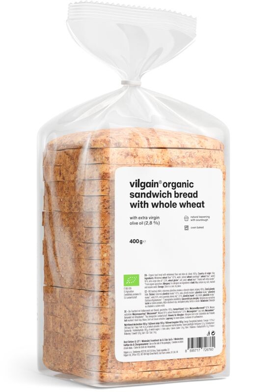 Vilgain Celozrnný tousťák BIO – 400 g