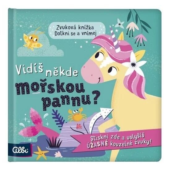 Jednorožec - hmatové a zvukové leporelo