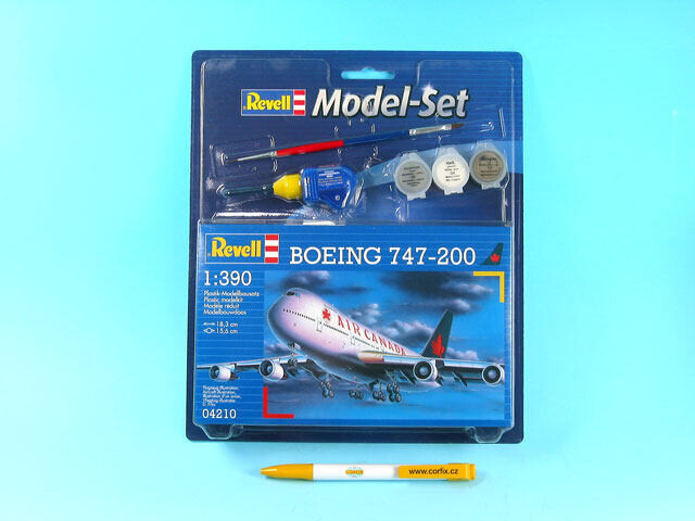 Revell ModelSet Lietadlo 64210 - Boeing 747-200