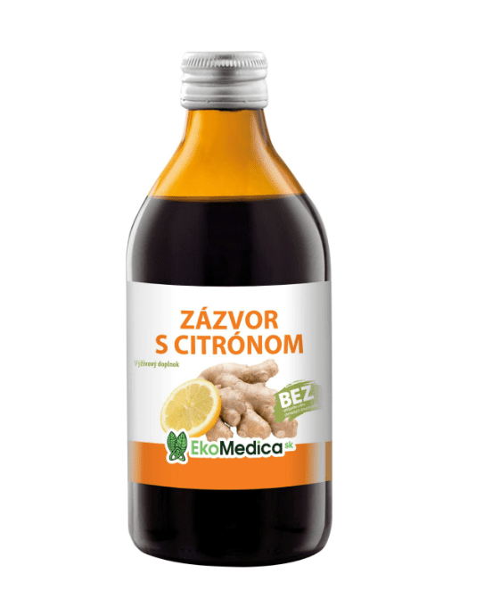 Ekomedica 1 Šťava Zázvor s citrónom 250 ml-1 250 ml
