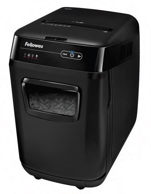 Skartovač Fellowes AutoMax 200 C - krížový rez 4x38
