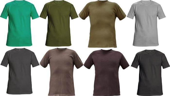 TEESTA tričko royal modrá M