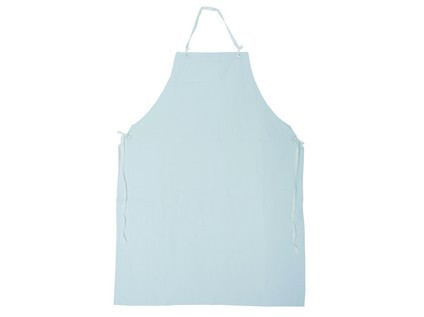 Zástera GUSTAV, s náprsenkou, biela