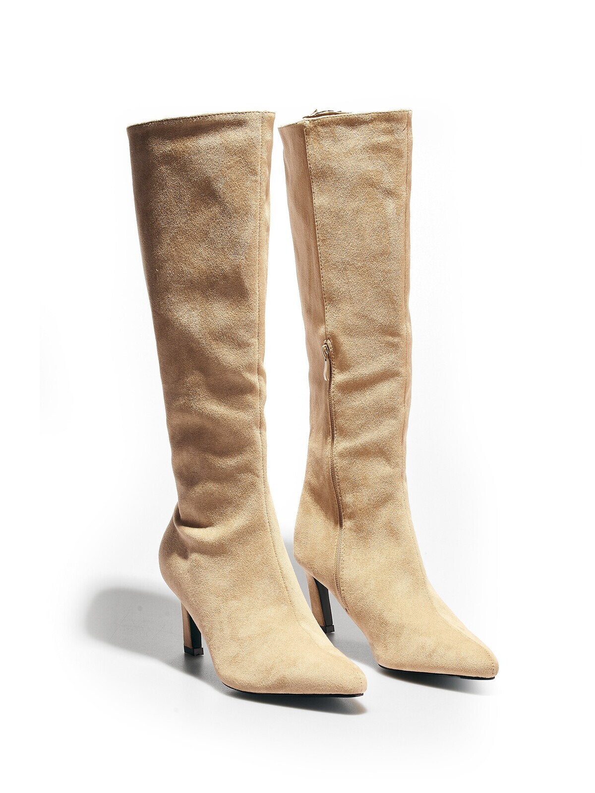 GATE Čižmy pod koleno na opätku