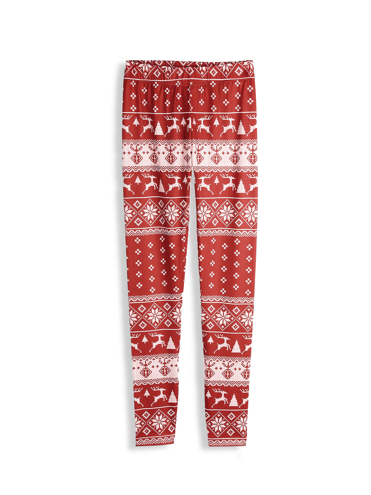 GATE Mäkké legíny s vianočným dizajnom