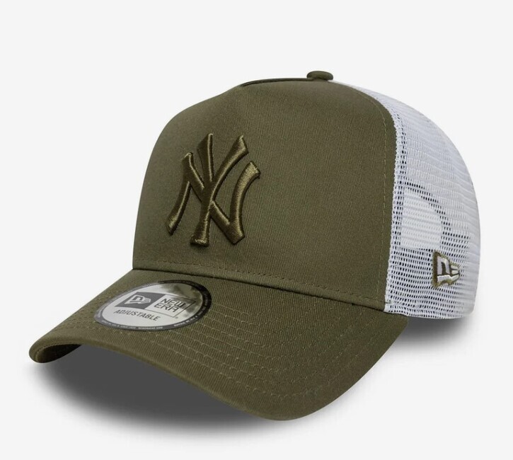 šiltovka New Era 940 Af Trucker cap MLB Essential NY Yankees Olive - UNI