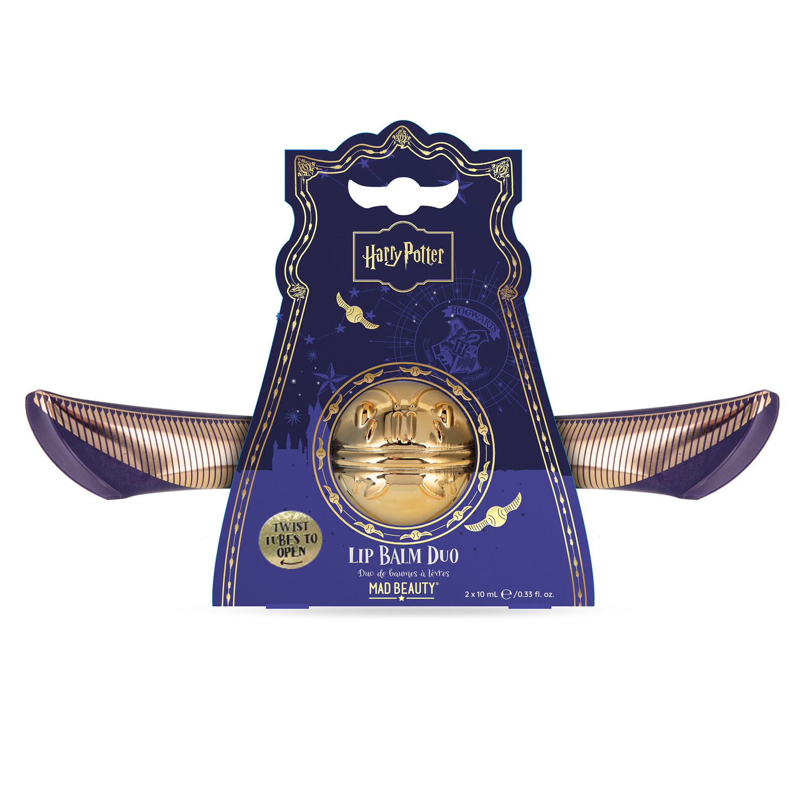 Balzam na pery Harry Potter 2 x 10 ml MAD BEAUTY - Čerešňa & Vanilka