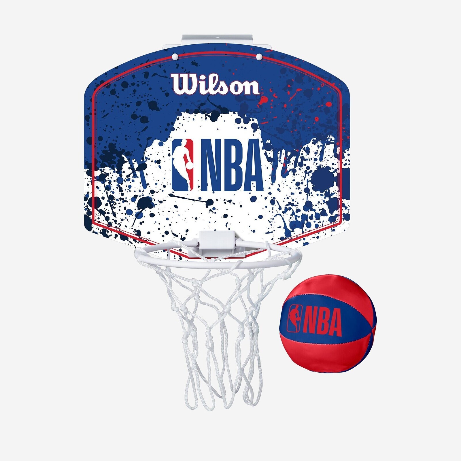 WILSON Mini Hoop NBA Mini basketbalový kôš modro-biely