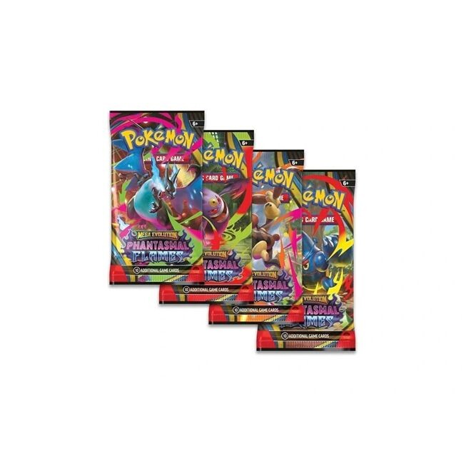 Kartová hra Pokémon TCG: Mega Evolution Phantasmal Flames Booster (Pokémon) 196214126084