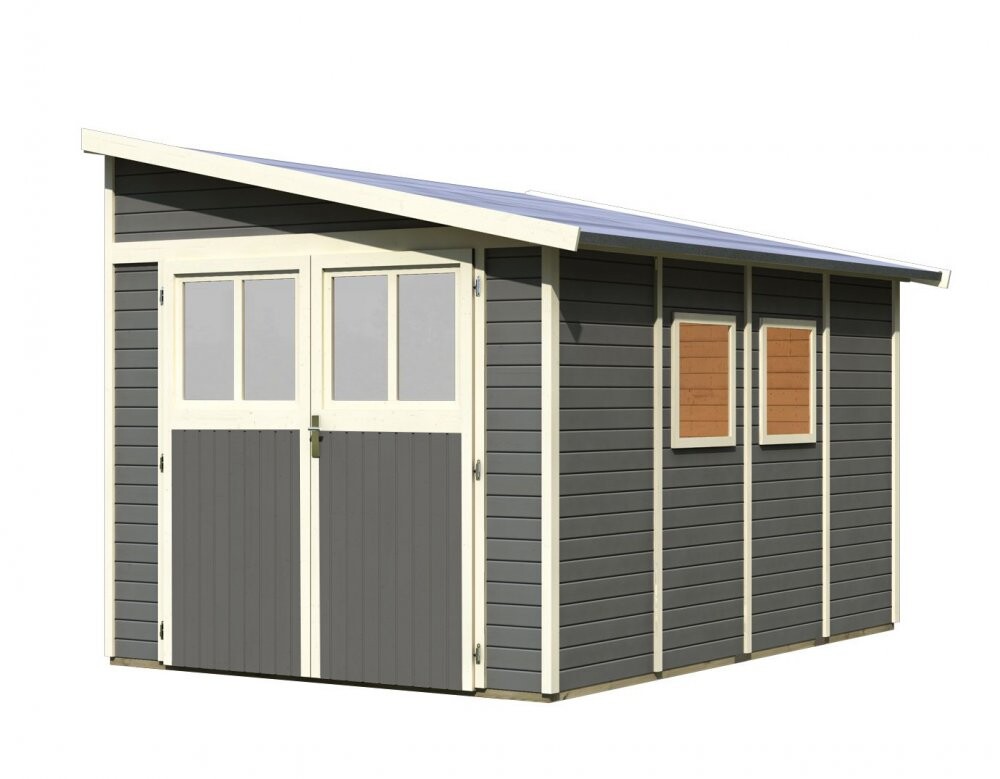 Drevený záhradný domček BOMLITZ 238x355 cm Lanitplast