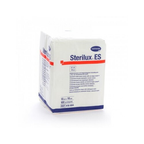 STERILUX ES Nesterilný 10 x 10 cm 100 kusov