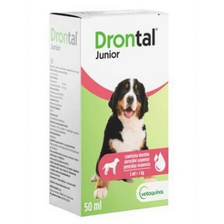 DRONTAL Junior suspenzia 50 ml