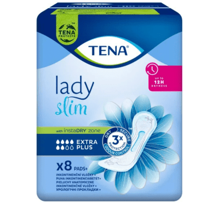 TENA Lady slim extra plus inkontinenčné vložky 8 ks