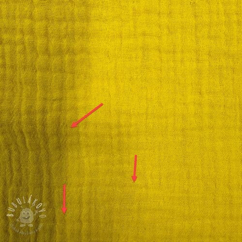Dvojitá gázovina/mušelín lemon II.trieda