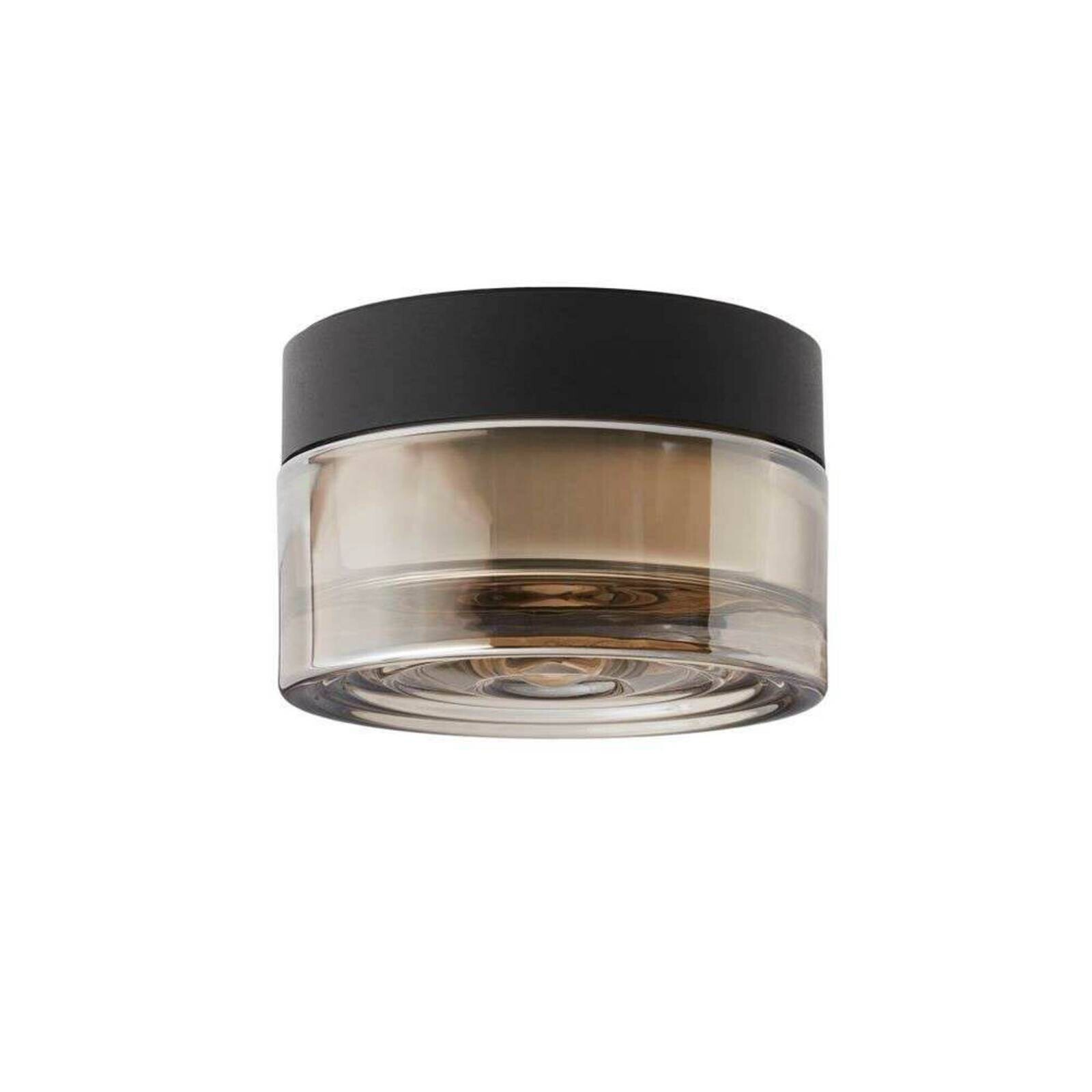 LOOM DESIGN stropné LED svetlo Otto Wave, sivá, IP65