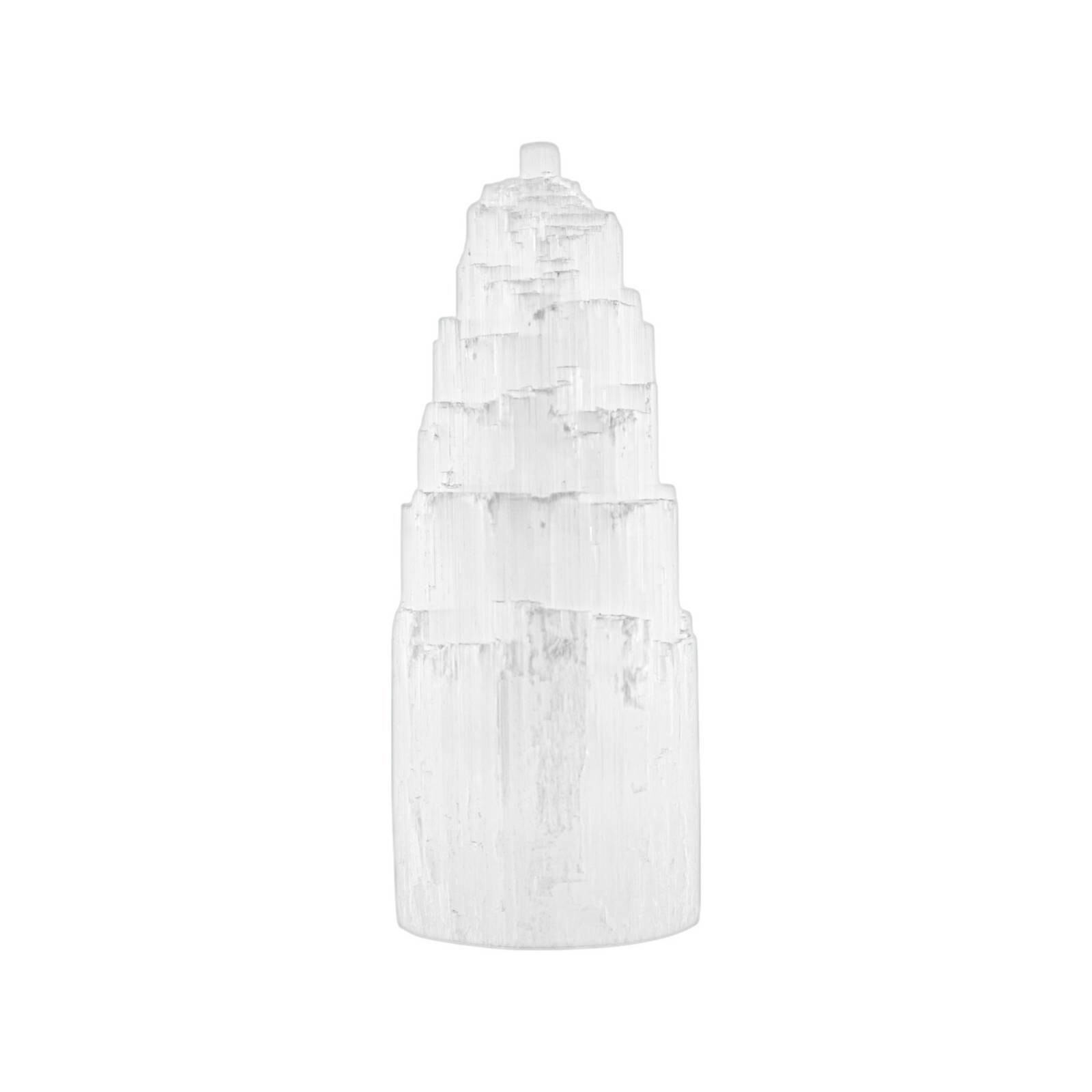 Selenitová lampa Iceberg, výška 25 cm, bez podstavca