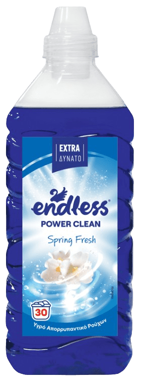 ENDLESS POWER CLEAN - Tekutý prací prostriedok spring fresh, 1,85 L