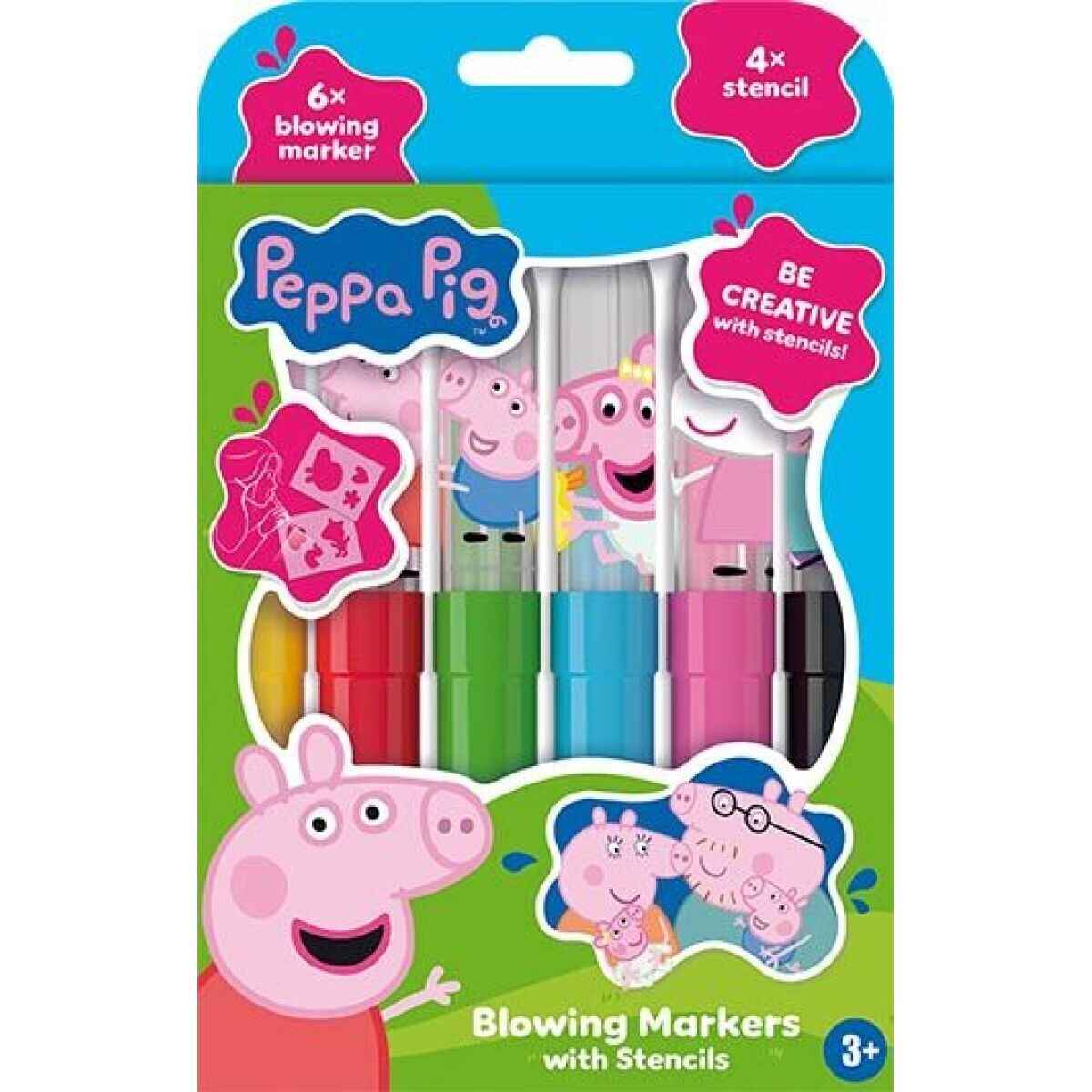 JIRI MODELS Fúkacie fixky Prasiatko Peppa