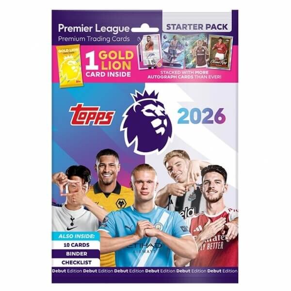 Topps 2025-2026 Topps Premier League Starter Pack - Futbalové karty