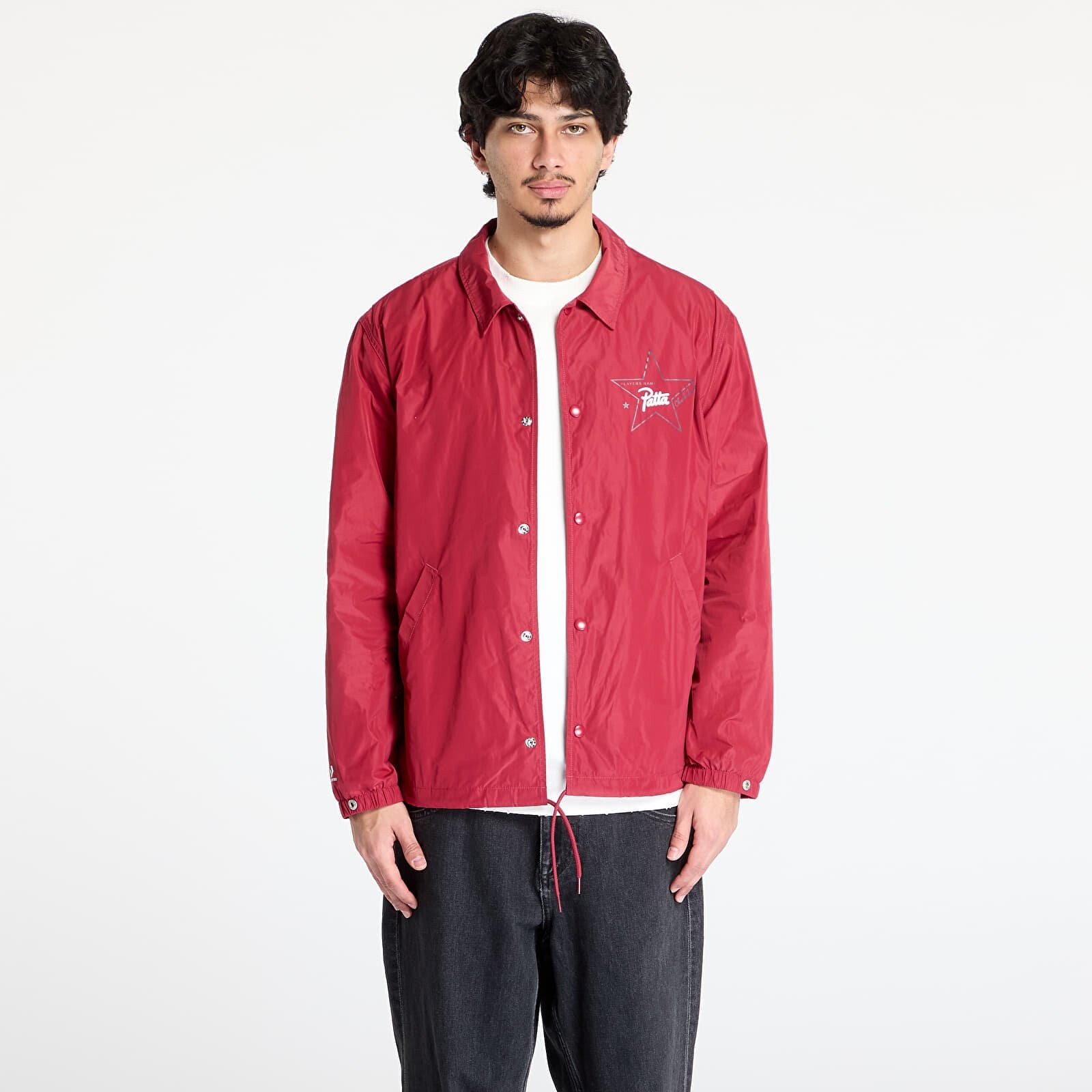 Bunda Converse x Patta Coaches Jacket UNISEX Garnet S