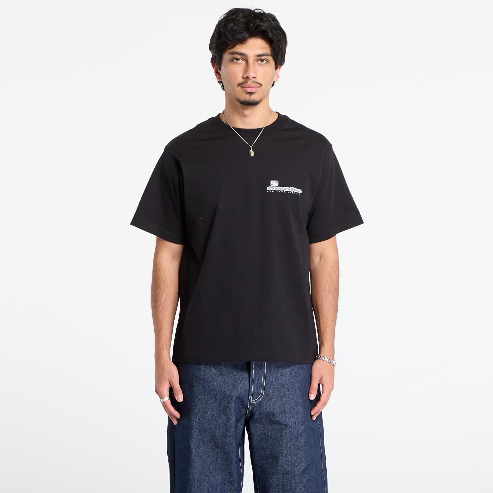 Tričko Awake NY New York City Tee Black S