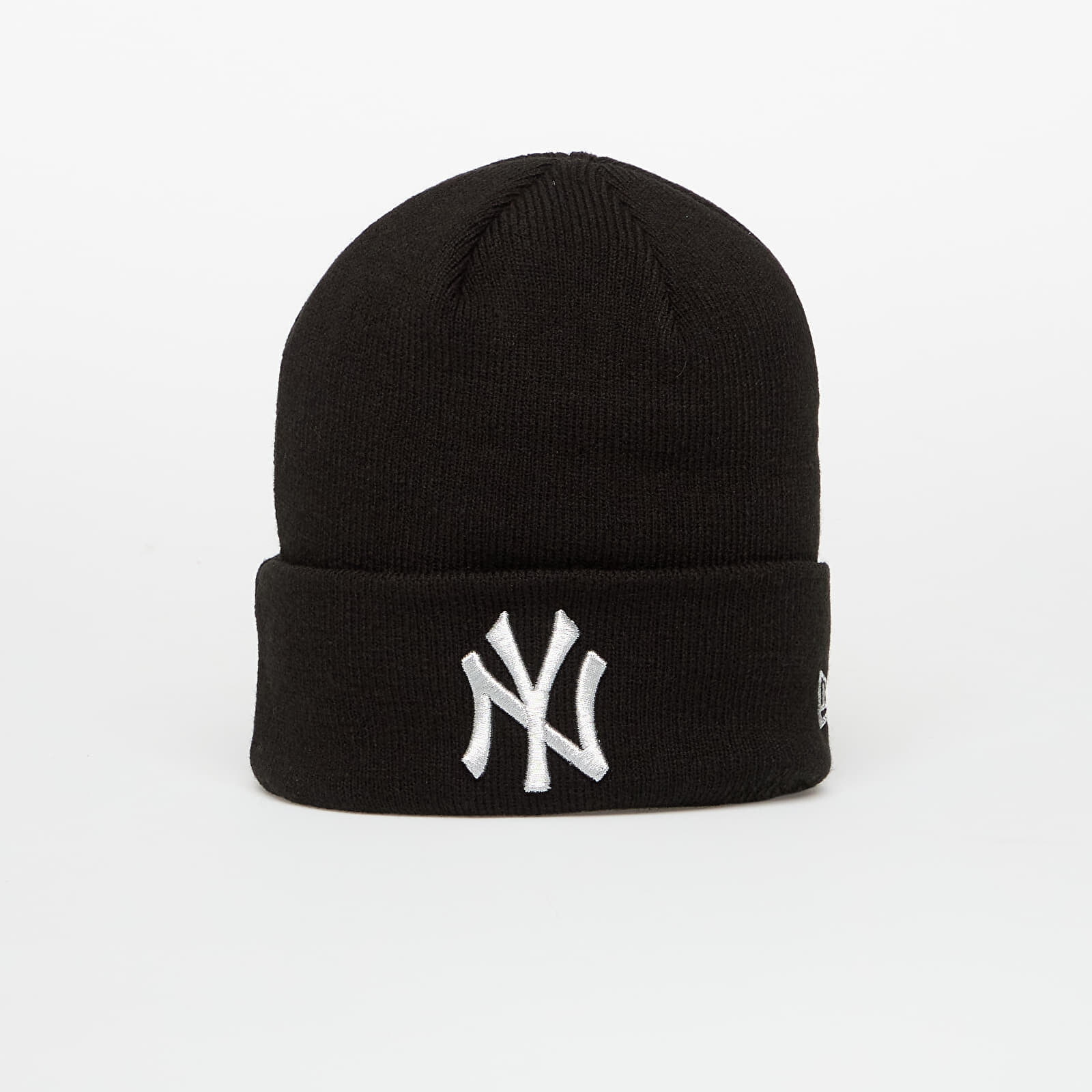 Čiapka New Era Knit Medium MLB Metallic Beanie New York Yankees Black Universal