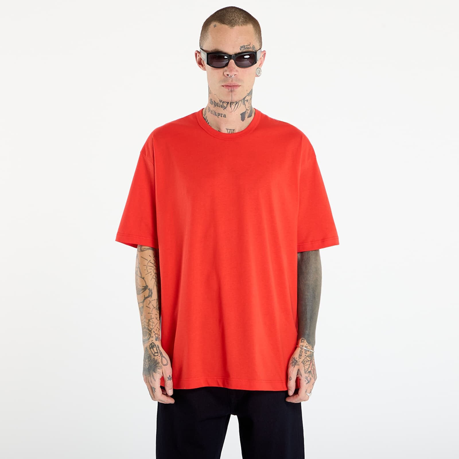 Tričko Comme des Garçons SHIRT Oversized T-Shirt Red M
