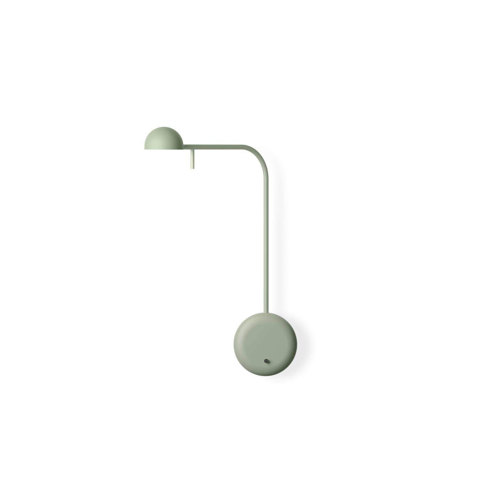 Vibia Pin 1680 LED nástenné svietidlo, 39 cm, zelené