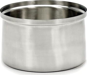 SERAX XL Nádoba na ľad z kefovanej ocele 29 cm, strieborná