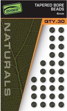 FOX Korálik Naturals Tapered Bore Beads 4 mm 30 ks