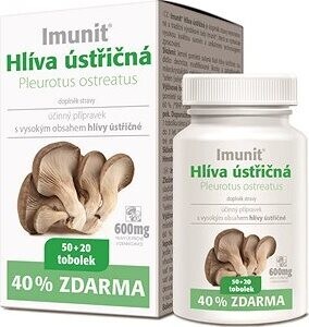 Imunit Hliva ustricová 50 + 20 kapsúl zdarma