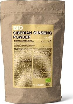 GymBeam BIO prášok zo sibírskeho ženšenu 100 g