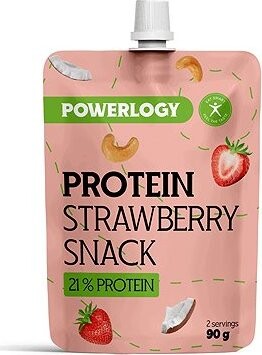 Powerlogy Proteín Strawberry Snack 90 g