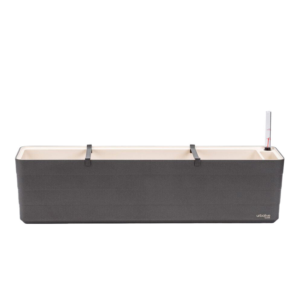 Plastia Truhlík Berberis 80 cm - sivá béžová